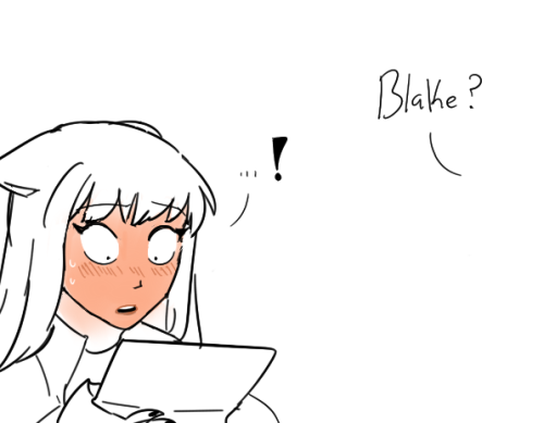 drawn for my own amusement sgjksgjsfg weiss is naughty