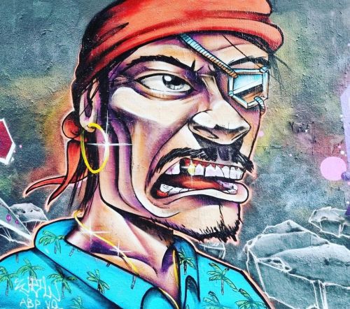 #Repost @laurentgrinwald ・・・ Pirate des Caraïbes @wip #wip #paris #streetart #graffiti #photographie