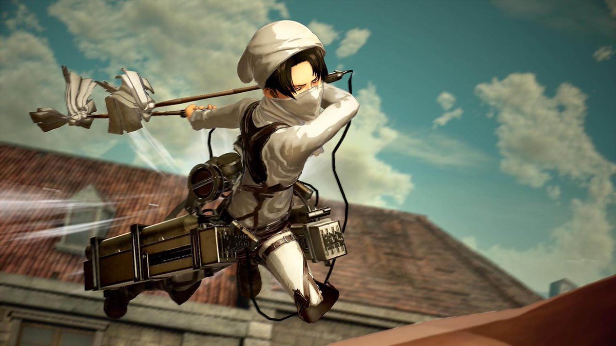 snkmerchandise:  News: KOEI TECMO Shingeki no Kyojin 2 Video Game (2018) - Levi Highlight
