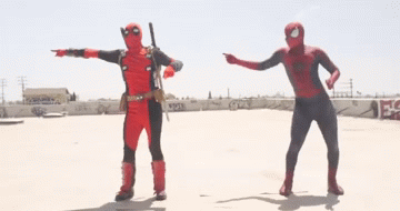 theultimatemoviefanatic:  Spider-man and Deadpool Dance Battle 