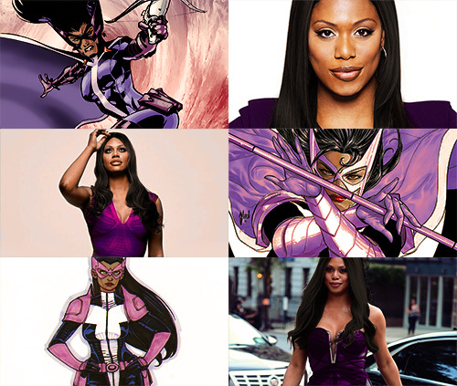   Gina Torres as Wonder Woman   Nicki Minaj as Power Girl   Laverne Cox as Huntress