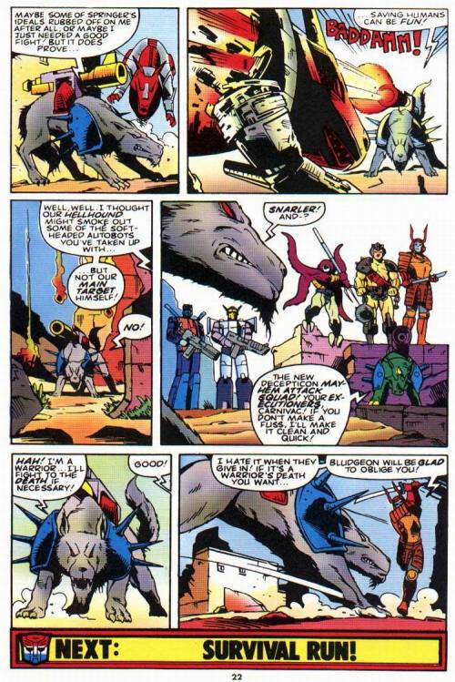 Marvel UK’s Carnivac (Part 2)Canivac’s next appearances showed the conflict between his warrior hono