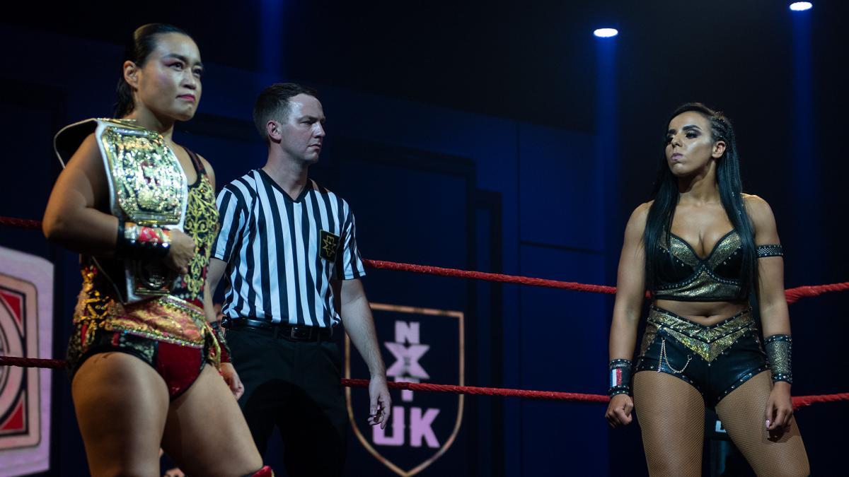 WWE Women 🦃 — Meiko Satomura(c) vs Amale for the NXT UK Women's...
