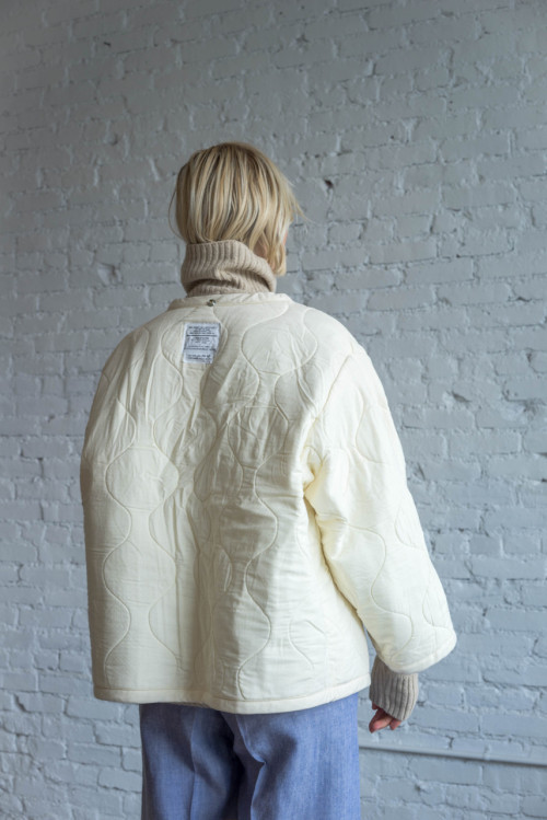 Off-white Shop Passenger Quilted Coat