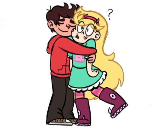 cartoonloverh2o:Four different outcomes for when Star and Marco reunite.