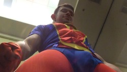 hes-a-hero:  Awesome GayComicGeek Bulge Angled - fucking awesome view 