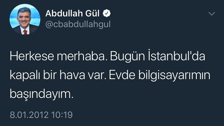 Abdullah Gül

- Herkese...