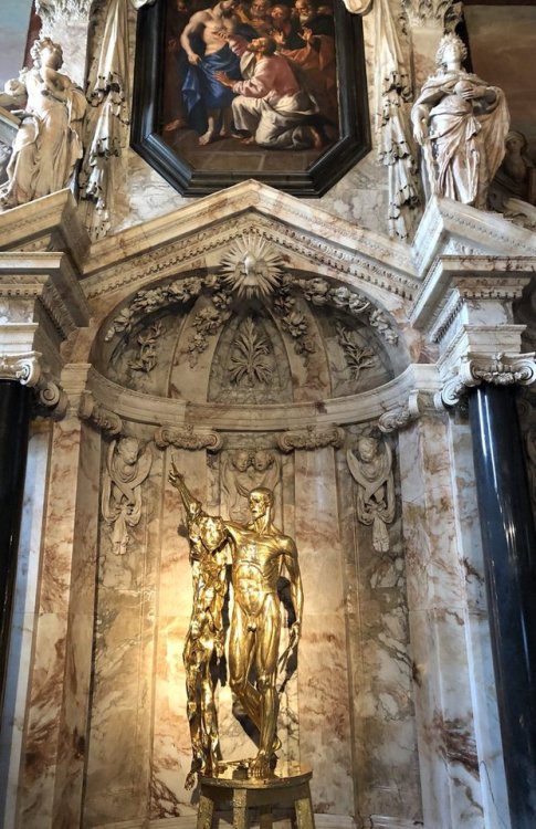 Damien Hirst - Saint Bartholomew, Exquisite Pain (2006).@ Chatsworth House’s Chapel.
