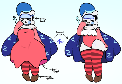 pillow/bed girl design