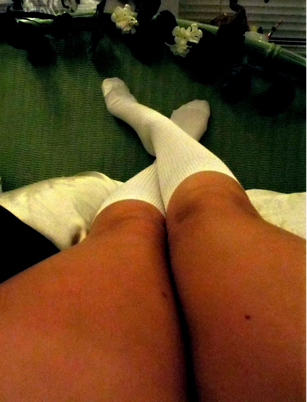 dancing-naked-inthe-rain:  Knee highs today! &lt;3