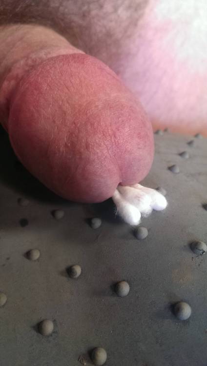 soundingmaster: Slut slave’s SUPER URETHRA holds 10 cotton wool q-tips.Pay attention