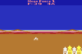 Posters, images, toys, and an Atari 2600 game: box office dud, MegaForce (1982).Sometimes I wonder w