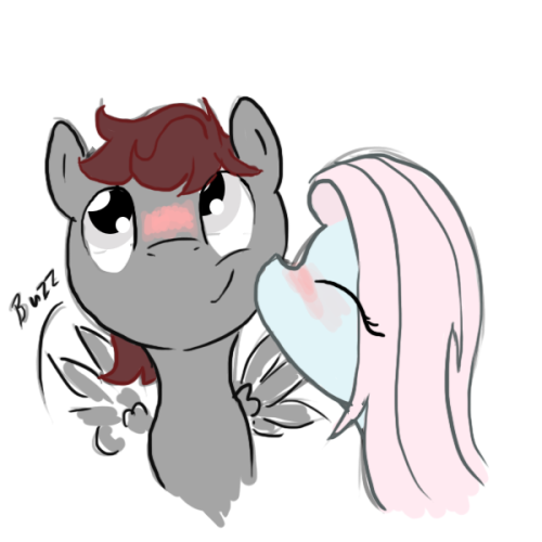princessnoob:  askrosemaryandguru:  You may have broken Thundermane, not that he minds.In reply to:http://princessnoob.tumblr.com/post/47124843029/blushes-in-response  :S Oh noes…  (( D’awwwwww!!! Haha! ^_^ That’s so cute! ))  X3!