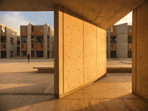 Salk Institute by Louis Kahn.