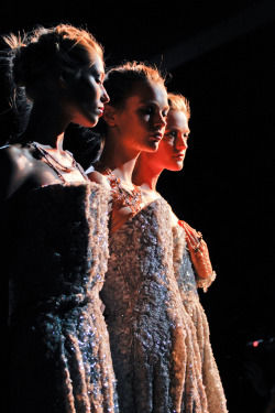 velvetrunway:  Giorgio Armani | SS12 || posted by haute-vanity