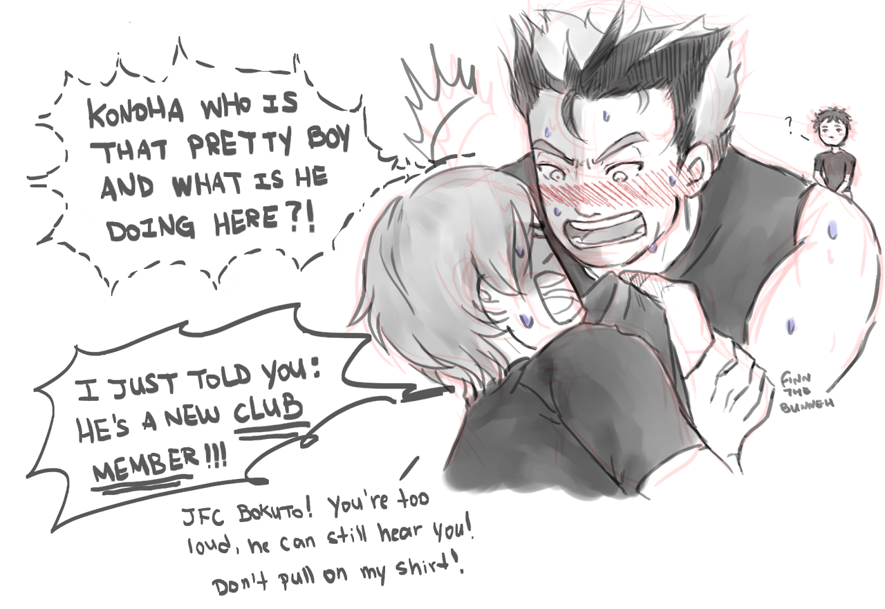 finnthebunneh:Bokuto plz. He doesn’t even want Akaashi to be switched out for a