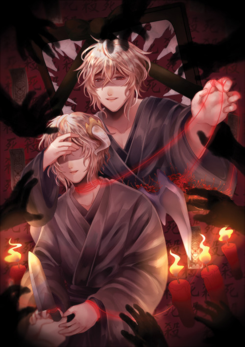 kanteryuuzen:  「Ｓｉｎ， Ｇｕｉｌｔ， Ｓａｌｖａｔｉｏｎ」 My full piece for @endcreditszine! I’m so honored to be