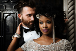 jamaicamibornandgrow:  ctron164:  babycakesbriauna:  fitzisgold-win:  naturalinnashville:  #NaturalHair Wedding - GORGEOUS!!!  Naturally Fine Wedding. Man mmmm hmmm.  Gorgeousness  Awwww  she’s gorgeous 