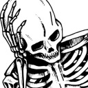 skeleton---girl avatar