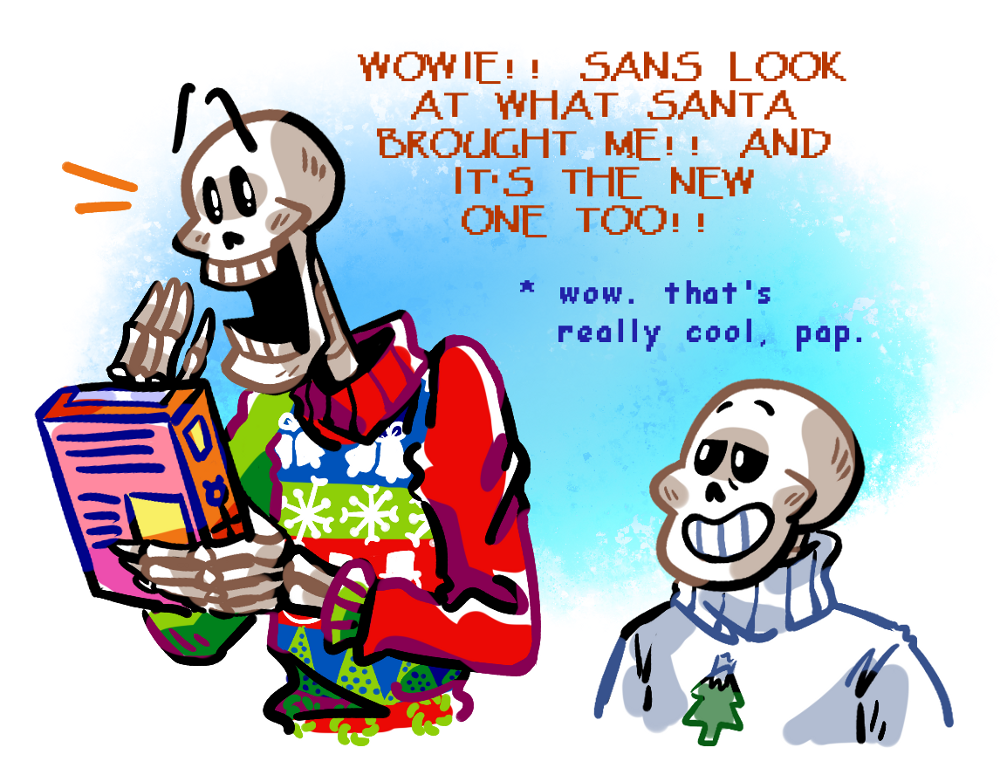 ask-the-skele-household:* Happy Papy is a gift in its own league.