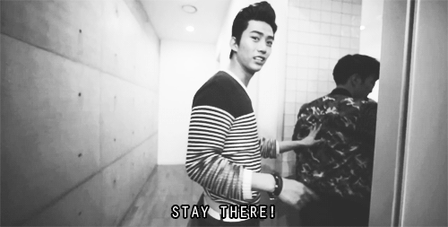 wonderwatermelon-blog:  2PM going to the Men’s Room together 