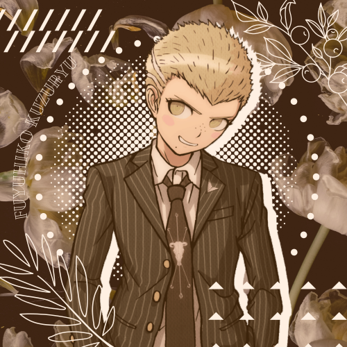 fuyuhiko kuzuryu (sdr2) icons (2000 x 2000) for no one!