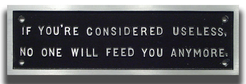 torianu:The Plaque SeriesThe concept art of Jenny Holzer.