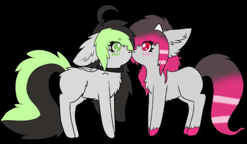 askbreejetpaw:  Just a little Breenami gif i made. :3  Eeeecute! <3