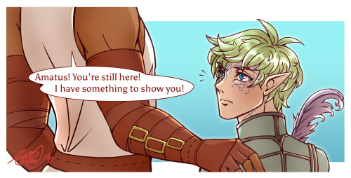 cherrypikkins: Pixerys Lavellan x Dorian PavusI apologize to my followers for the traumatizing image