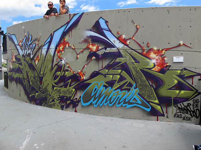 lehurlement:  graffitimillenium by Tyler Mackenzie xvx on Flickr.