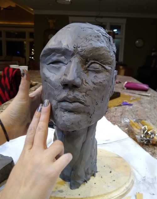 hellenhighwater: hellenhighwater: I haven’t sculpted in the last four years, but I got twenty 