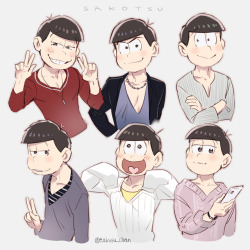 takos-osomatsusan:  V-neck