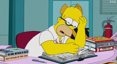 Este es mi cara cuando veo todo lo que tengo que estudiar para salvar el semestre.