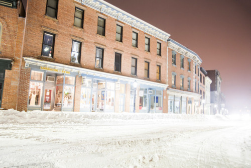 Beacon NY during the snow storm last week looked magical.Site : Site