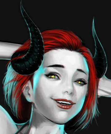 botslimart:  I work on a project Vanadis. It is a comic with many artists. I’ll