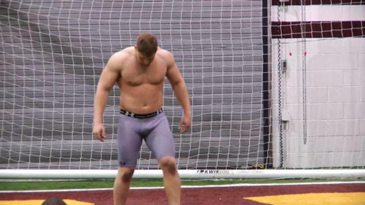 Matt Berning, Central Michigan and NY Jets Central Michigan Pro Day video (where