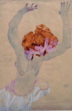 elmayordelosdiez: The blind woman/ Egon Schiele 