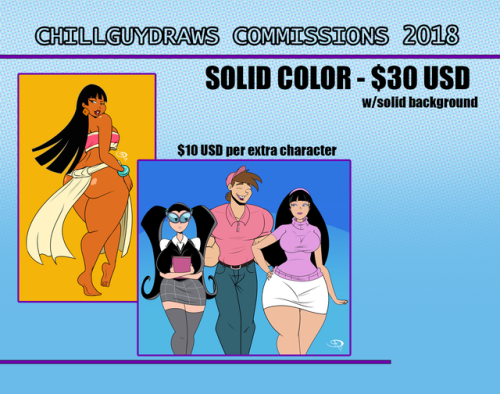 chillguydraws: chillguydraws:   chillguydraws:   COMMISSIONS ARE OPEN AGAIN! NOW 10 SLOTS AVAILABLE! Recently I’ve had to deal with some medical and regular bills pilling up, not to mention just coming back from vacation drained me a bit with the long