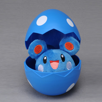 questingd20: banasmagiccastle: charikage: Pokemon Egg Plush by Takara TOMY — Coming April 2013