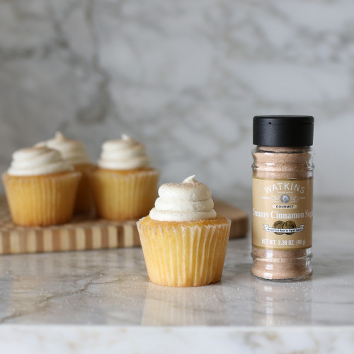 A dash of Creamy Cinnamon Sugar adds extra cheer to your holiday party treats.