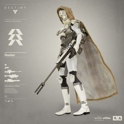 worldof3a:  Destiny Hunter Bambaland Store Exclusive Edition available for pre-order now at Bambaland!Bungie and 3A proudly announce the highly anticipated DESTINY HUNTER – the third class of Guardian in 3A’s 1/6th Scale Collectible Figure Series