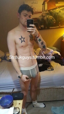 str8ukguys:  Chris, 24, Glasgow, UK. Gay but a cutie. Check out jocklad92.tumblr.com