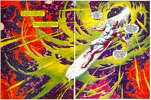 John Buscema & Rudy Nebres, ‘Silver Surfer’, “Epic Illustrated”, Vol. 1, #1, 1980 So