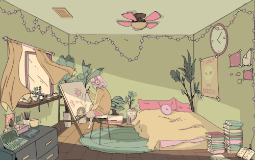 jessdoodlesthings:so i was working on this lil baby for a while and I finally finished the day porti