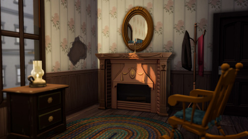 antiquatedplumbobs:Tenement Dreams - 500 Follower’s Gift A CC-Free Historic Apartment BuildingLot 