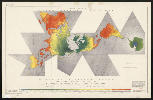 #World Map WednesdayThis world map comes from the R. Buckminster Fuller Fuller Projection, specifica