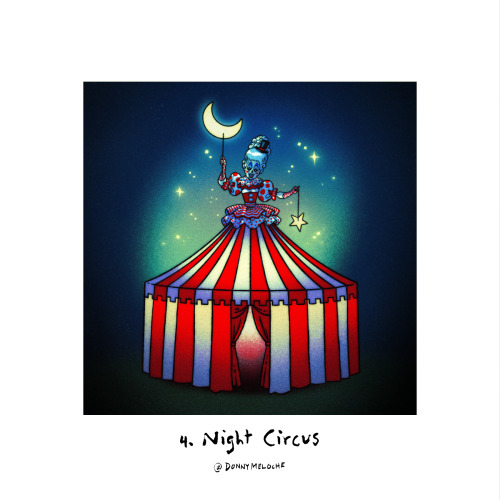 Day 4: “Night Circus” There’s only two types of guys out there. Ones that can hang with me… an