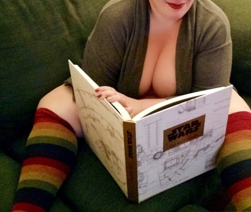 Porn nakednewsgirl:  Almost Naked Nerd Girl.  photos