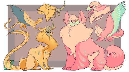 more Zartsan sphinxes!some adopted, some still open