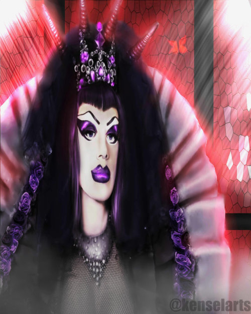 I&rsquo;m a level 10 sexy gothic glamour bride (sassy grunting) Disasterina’s look from Ep